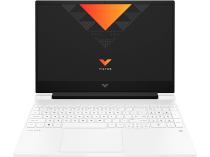 HP Victus 15-fa0026nq Gaming Laptop, 15.6” FHD, Core i5-12500H, 8GB RAM 512GB SSD,4GB NVIDIA GTX 1650, Win 11 Home. White