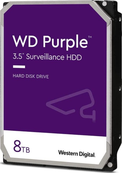 Western Digital Purple 8TB 3.5'' Surveillance Hard Drive-7200rpm