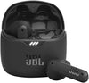 JBL Tune Flex True Wireless Noise Cancelling Earbuds, Pure Bass, ANC + Smart Ambient, 4 Microphones, 32H of Battery, Water Resistant & Sweatproof, Comfortable Fit - Black, JBLTFLEXBLK