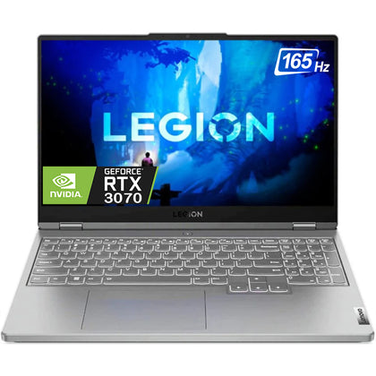 Lenovo Legion 5 Gaming Laptop - 15.6” FHD 165Hz - Core i7-12700H - 16GB RAM - 512GB SSD - RTX 3070 8GB - Windows 11 - Grey