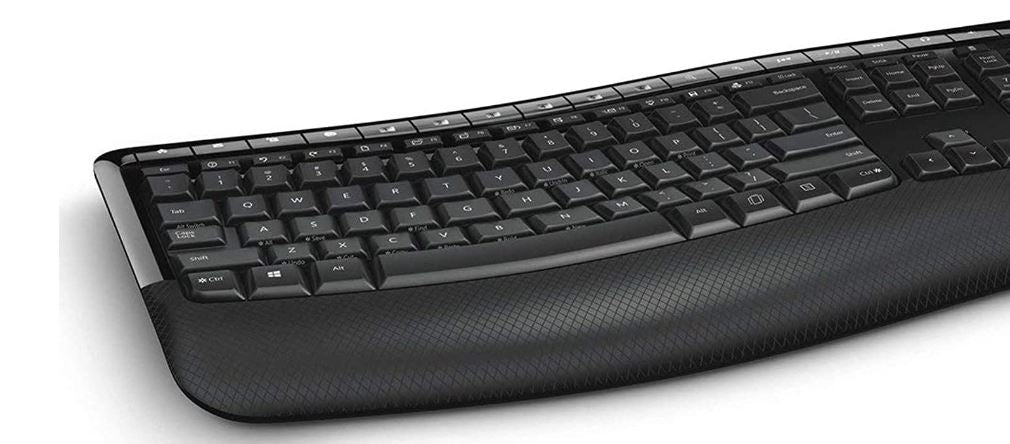 Microsoft Wireless Comfort Desktop 5050 Curved Keyboard & Mouse - PP4-00018