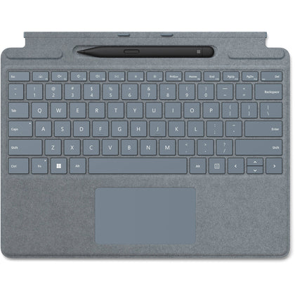 Microsoft Surface Pro Signature Keyboard with Slim Pen 2, Ice Blue 8X6-00054