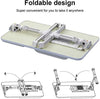 Foldable Laptop Stand With USB Cooling Fan - Both Height & Angle Are Adjustable - Very Portable for Bed, Couch & Floor